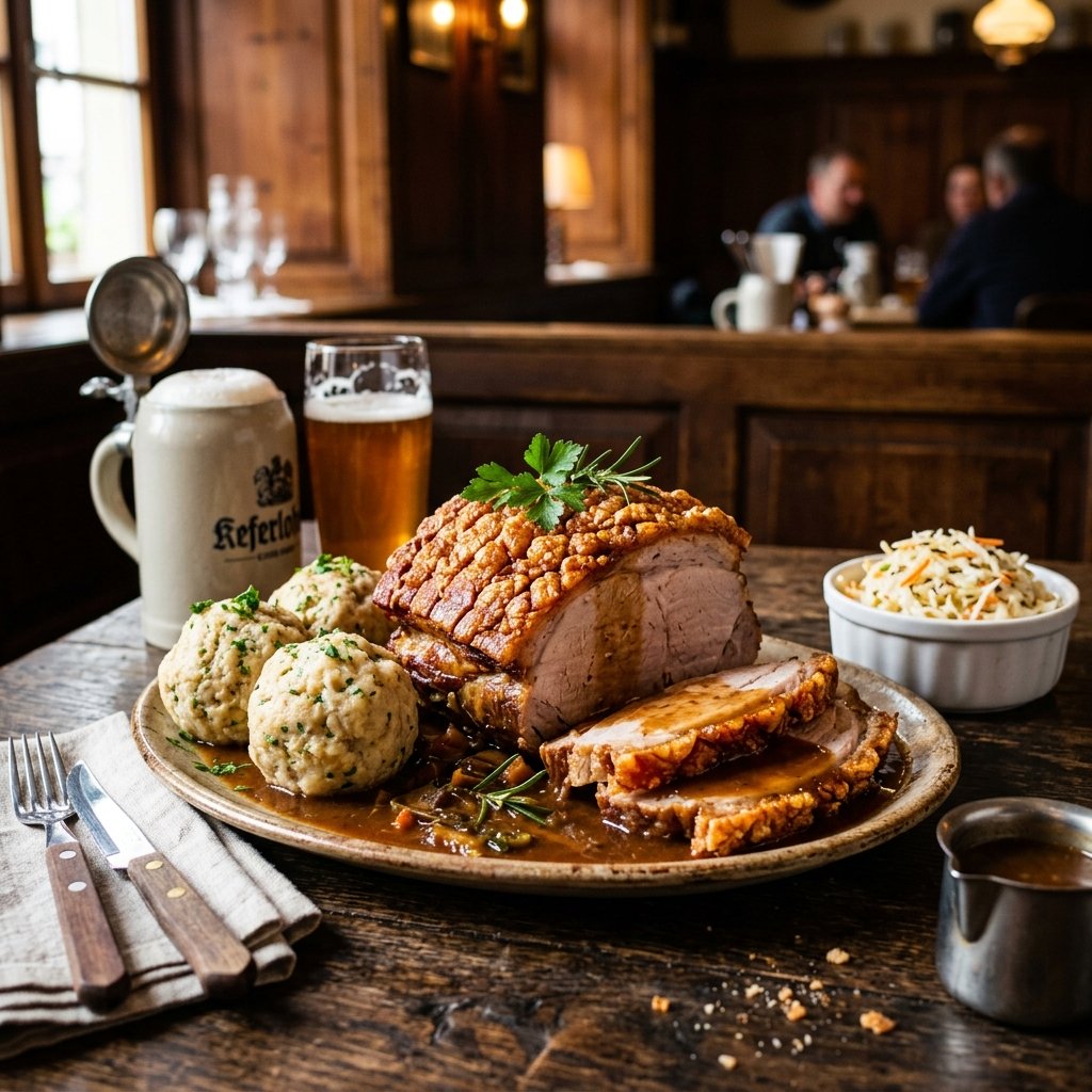 Knuspriger Bayerischer Schweinebraten