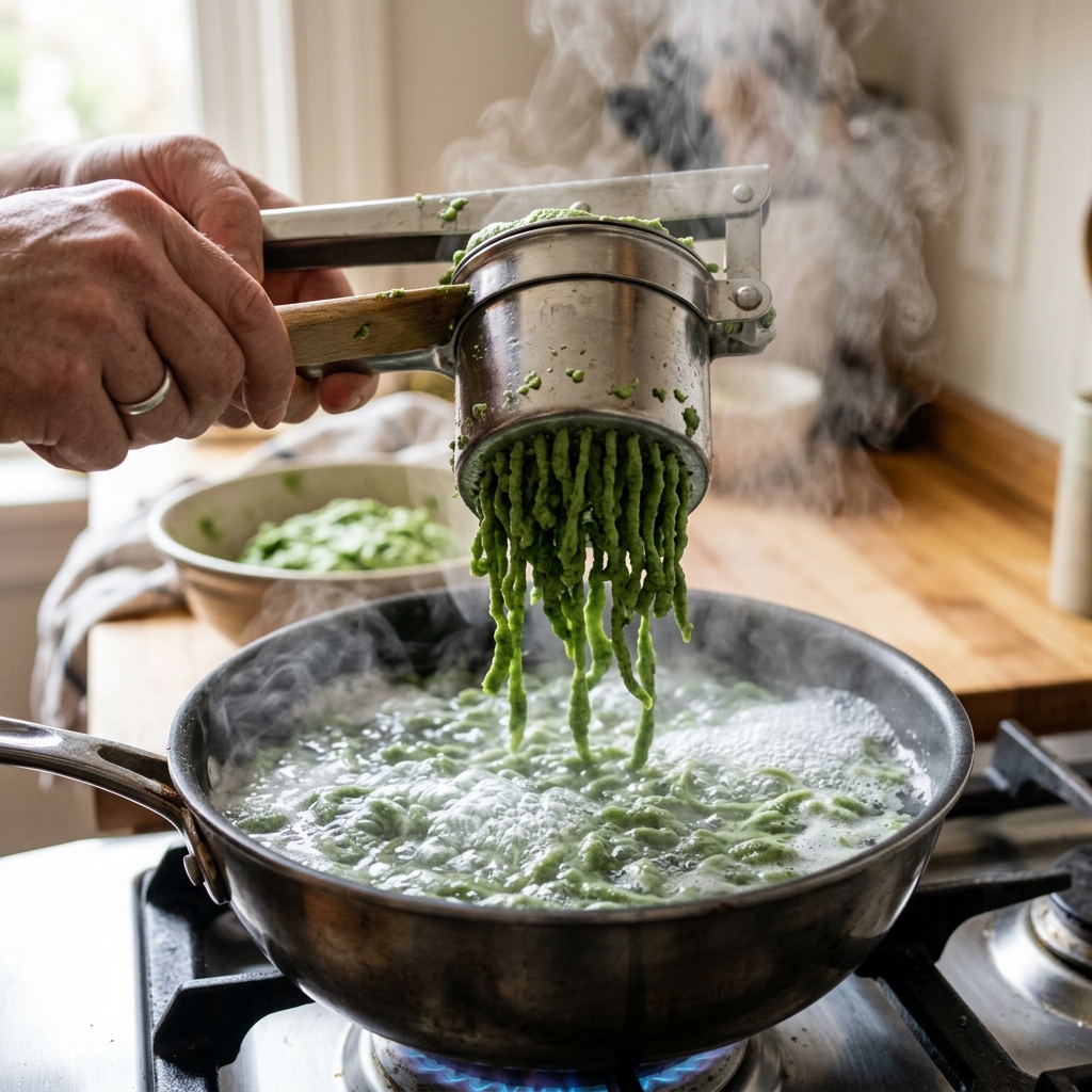 Spätzle kochen
