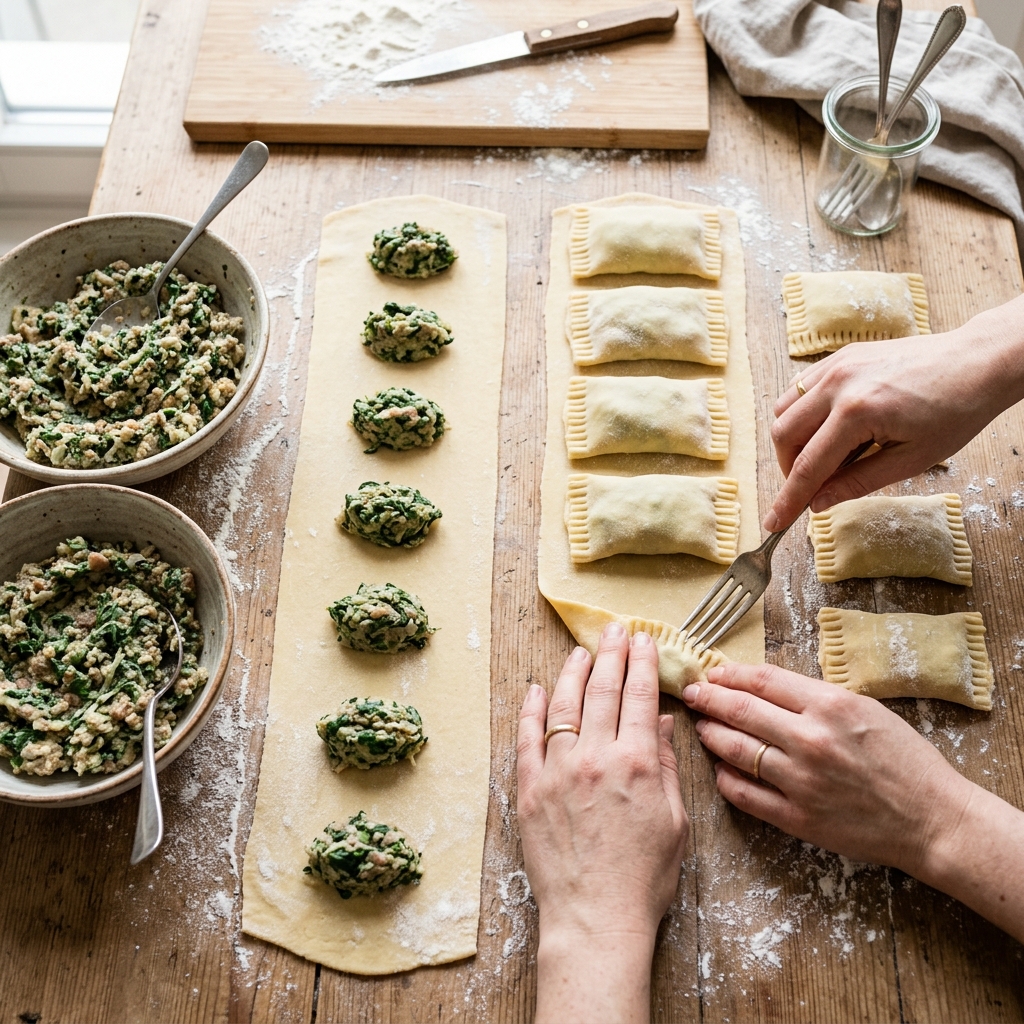 Original Schwäbische Maultaschen – Das Original Rezept Rezept zubereitet - Schwäbische Maultaschen – Das Original Rezept, Original Rezept, deutsche Küche, kochen, selber machen