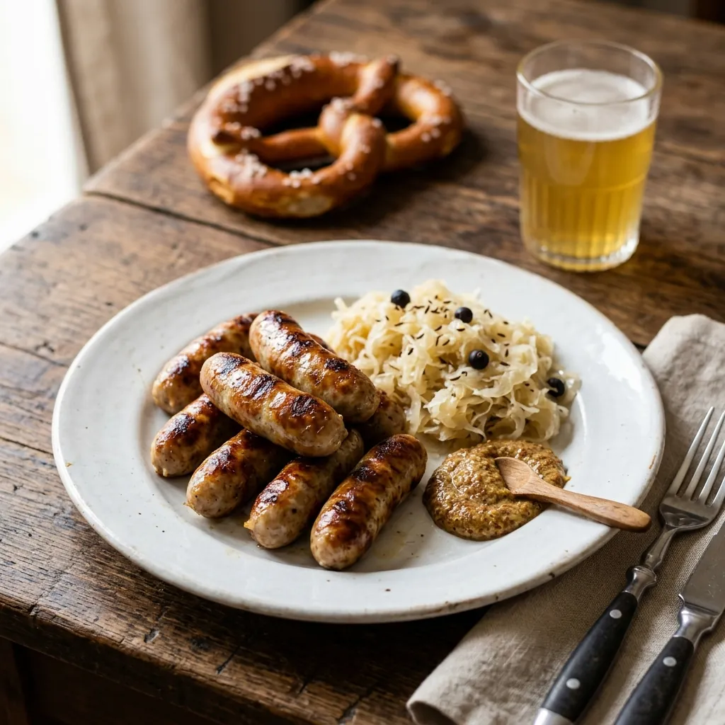 Nürnberger Rostbratwürstchen – Original Fränkisch