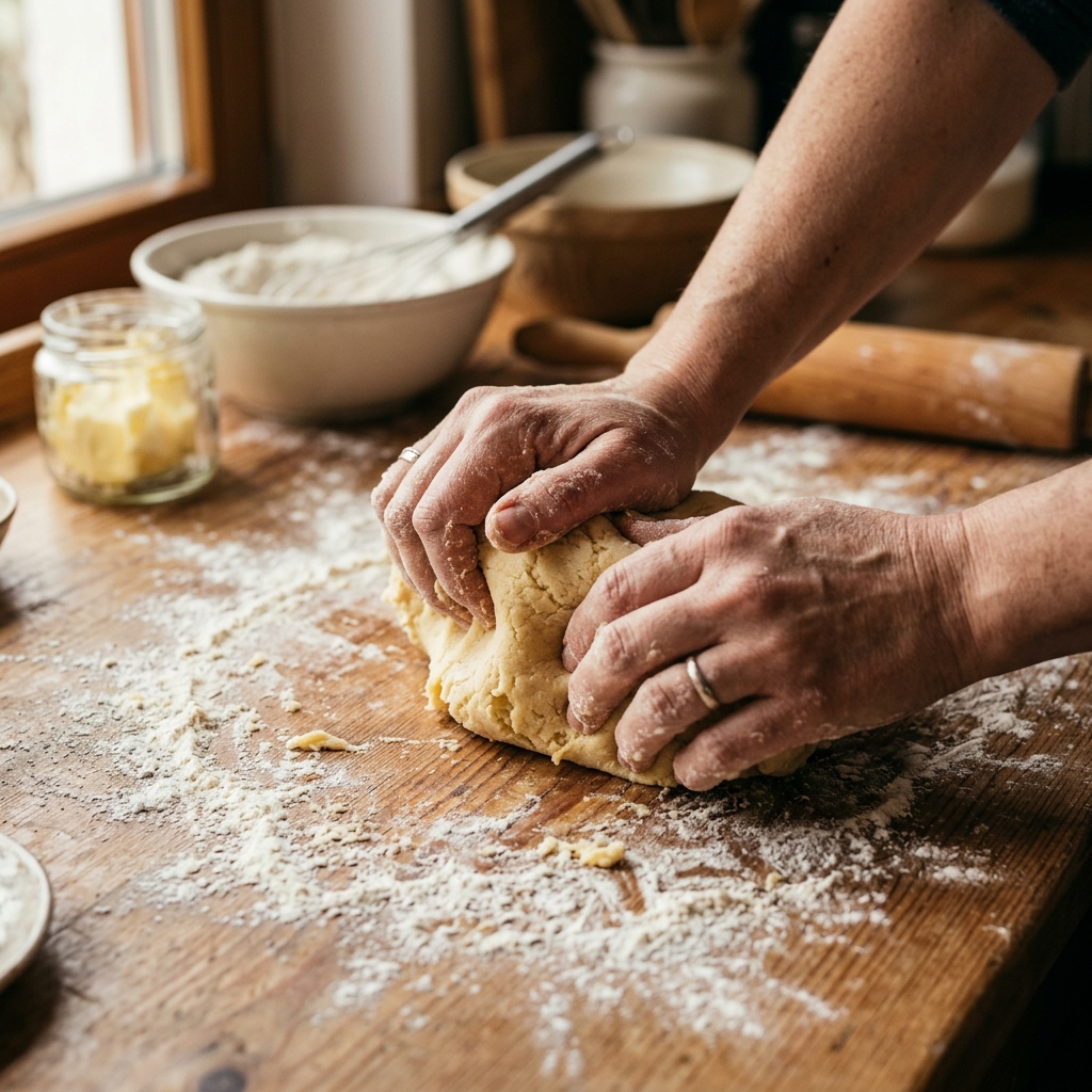 Original Rhabarber-Baiser-Kuchen Rezept zubereitet - Rhabarber-Baiser-Kuchen, Original Rezept, deutsche Küche, kochen, selber machen