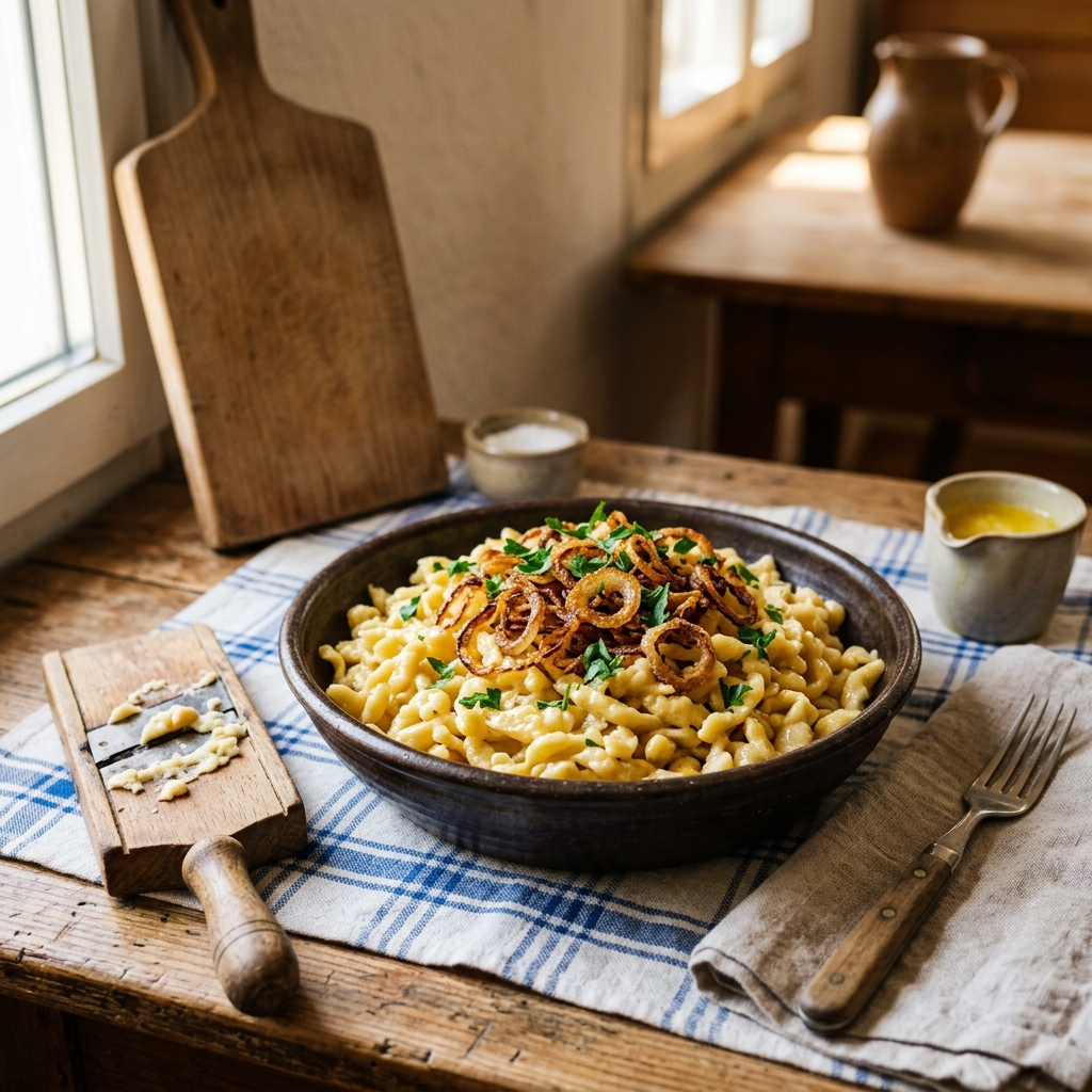 Original Schwäbischer Kartoffelsalat Rezept zubereitet - Schwäbischer Kartoffelsalat, Original Rezept, deutsche Küche, kochen, selber machen